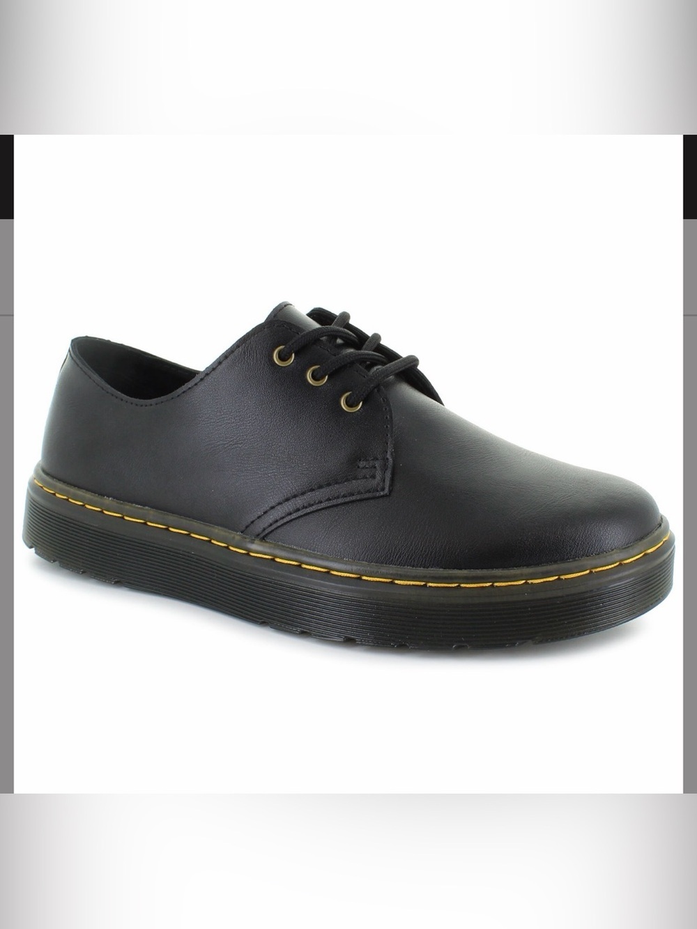 Dr. Martens | Black Leather Zavala Low Loafers size 6
